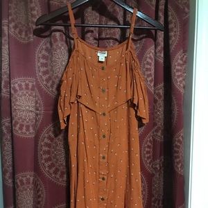 Mossimo Burnt Orange Summer Dress XXL